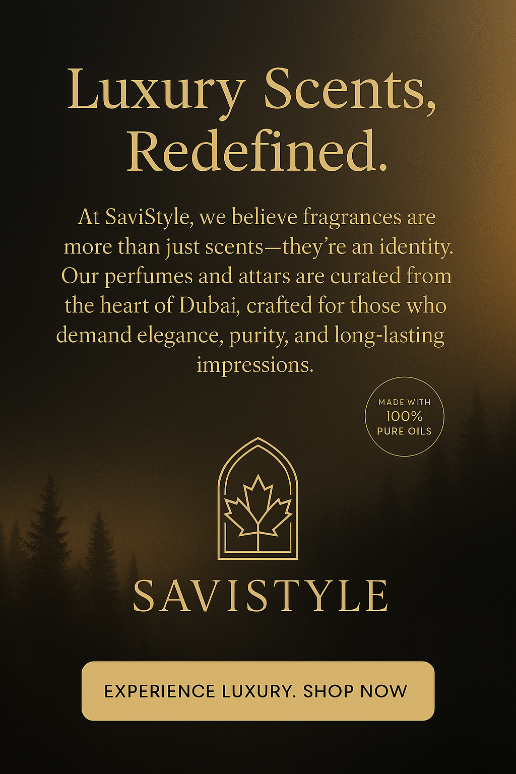 Savi Majesté Oud-100ML (Unisex)