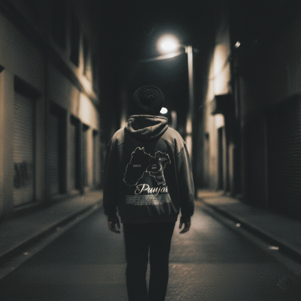 H-04 // UNDIVIDED PUNJAB FADED HOODIE