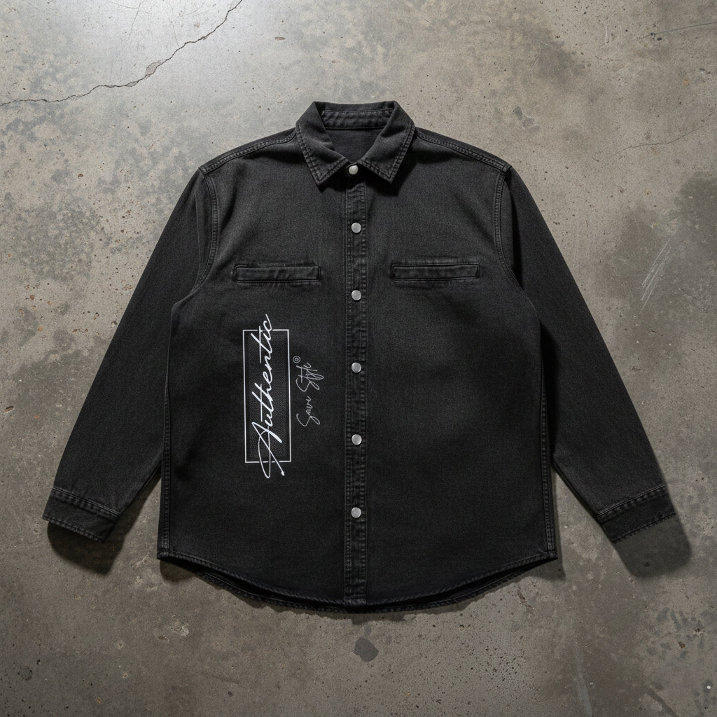 J-01 // "PLAY TO WIN" VINTAGE ZIP DENIM JACKET