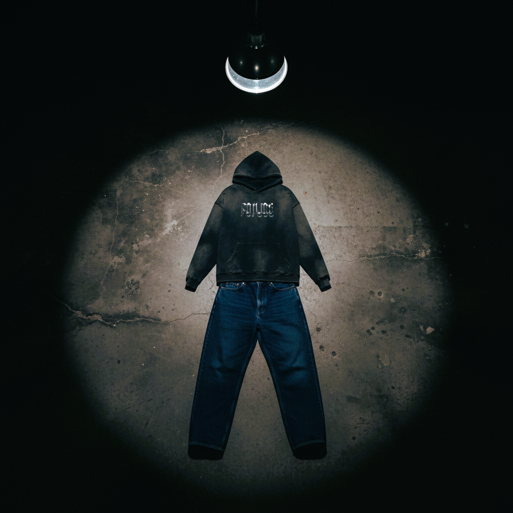 H-04 // UNDIVIDED PUNJAB FADED HOODIE