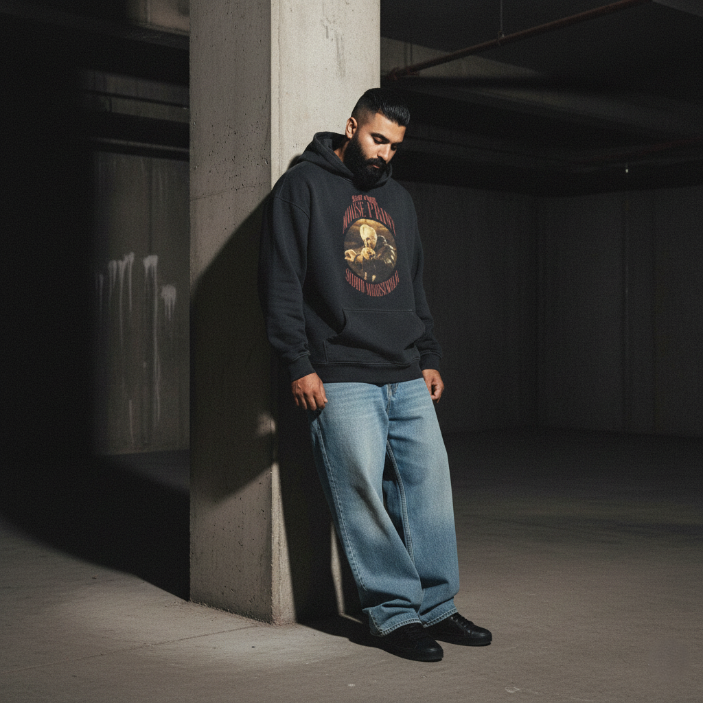 H-09 // MOOSEPRINT "PATINA" HOODIE