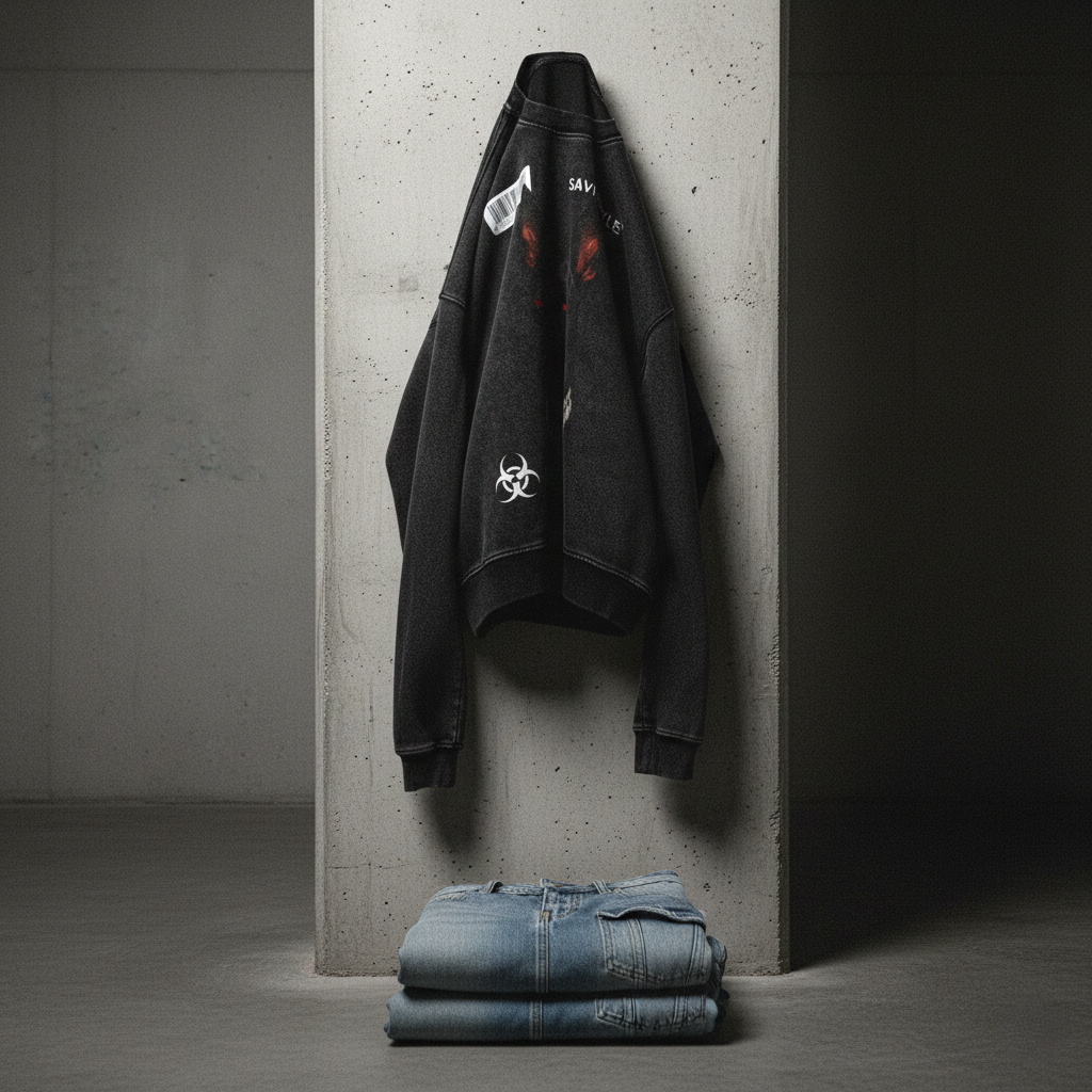 S-06 // FEARLESS "MONOLITH" SWEATSHIRT