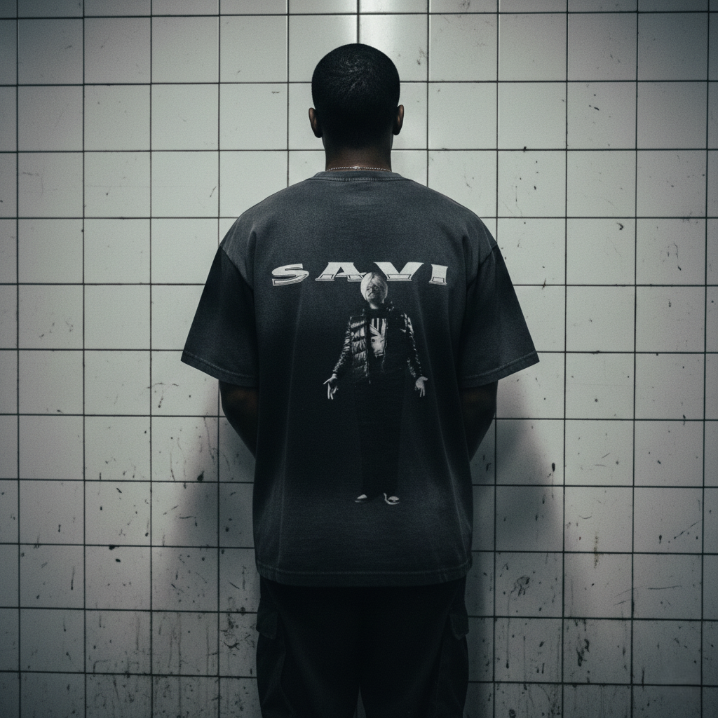 T-12 // MOOSEWORLD "LEGEND NEVER DIES" FADED TEE