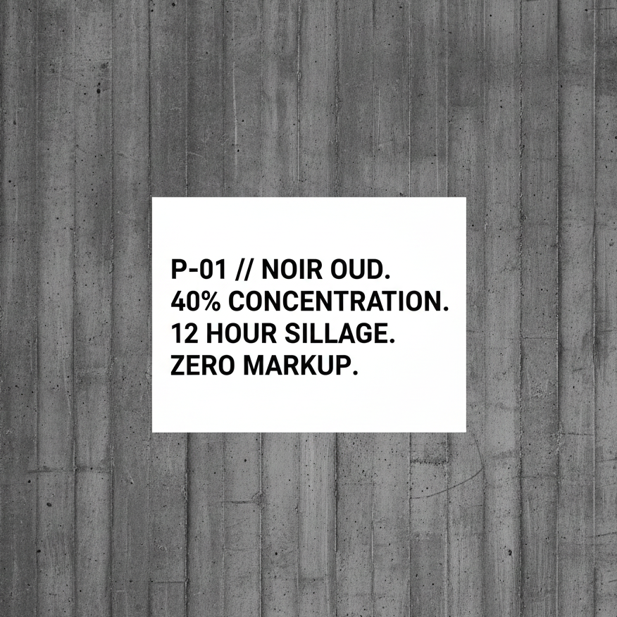 P-01 // SAVI NOIR OUD
