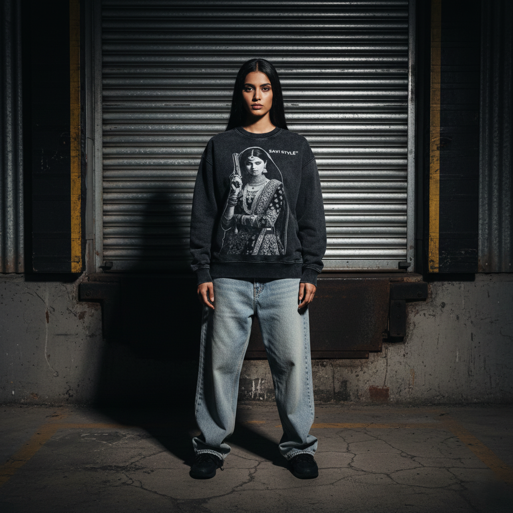 S-04 // GANGSTA QUEEN "VINTAGE" CREW