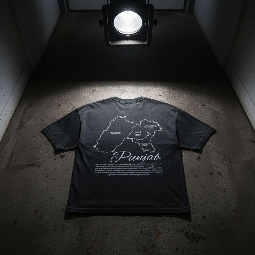 T-08 // UNDIVIDED PUNJAB FADED TEE