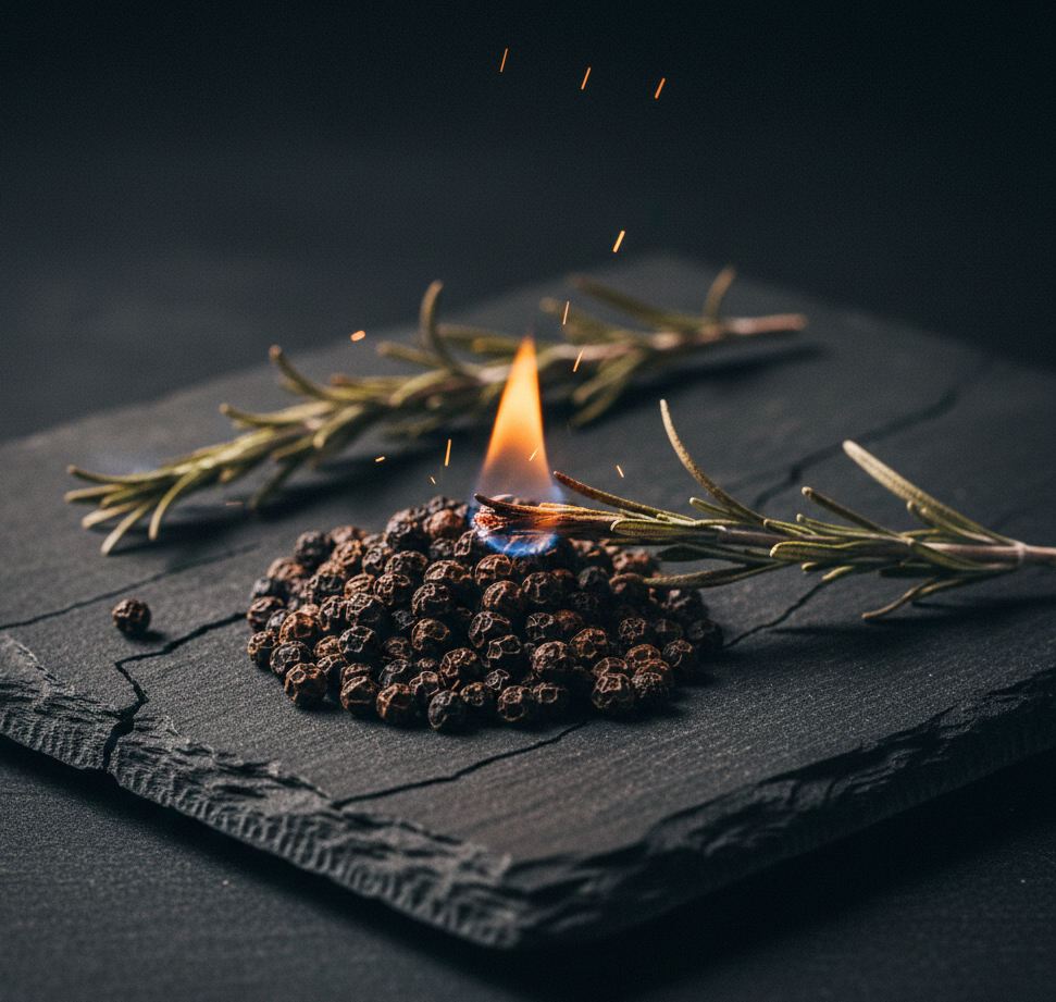 P-03 // SAVI NOIR FLAMME