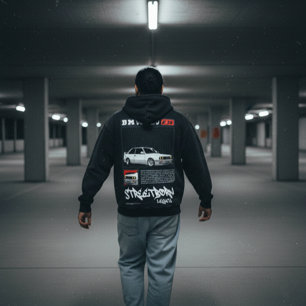 H-06 // STREETBORN "E30" LEGACY HOODIE